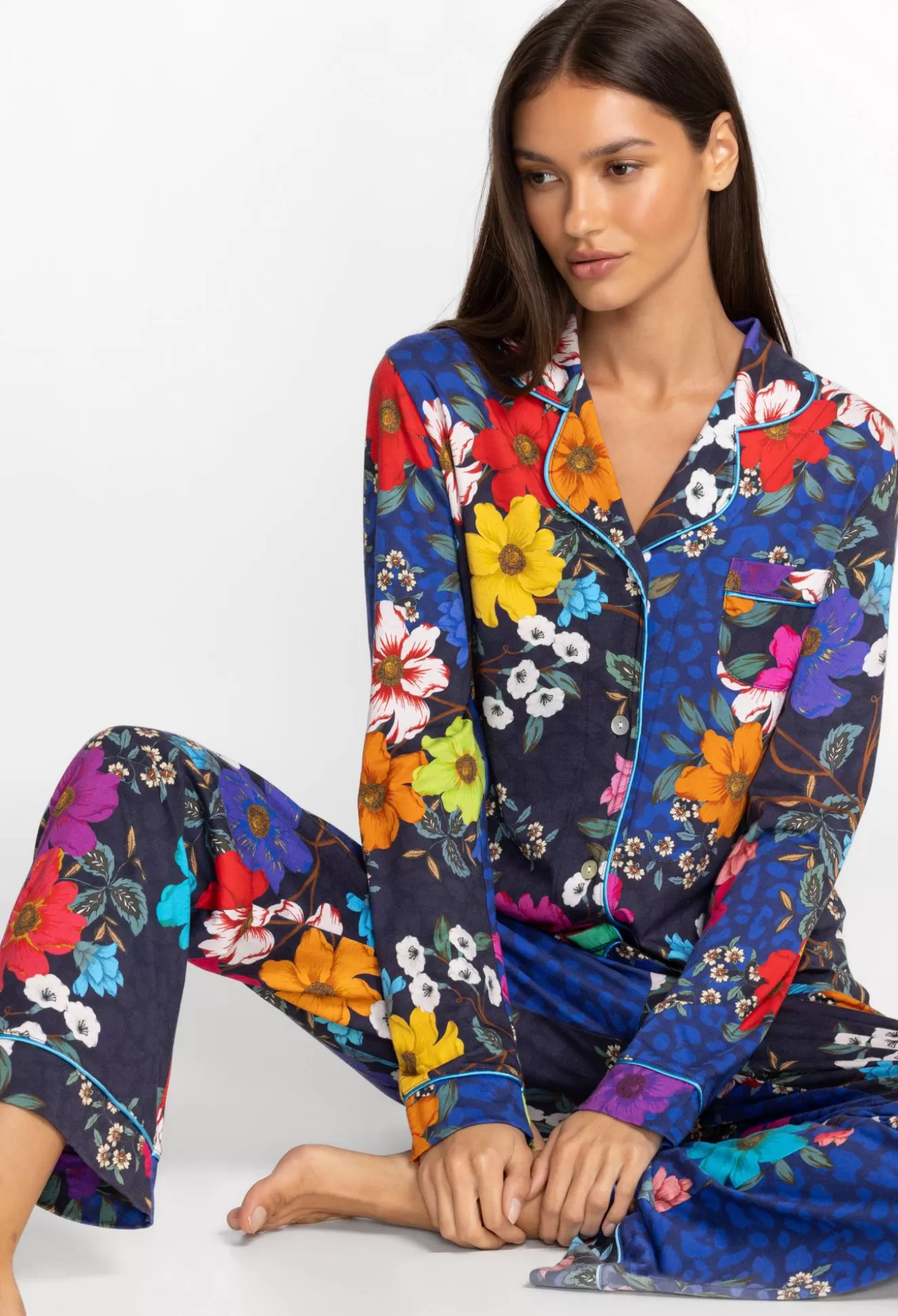 Sleepwear>Johnny Was The Carly Pj Set Talavera
